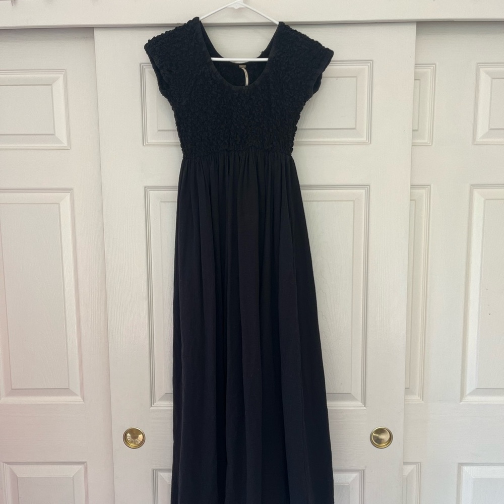 Free People 100% Cotton Crinkle Dress